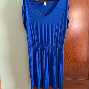 Blue summer dress